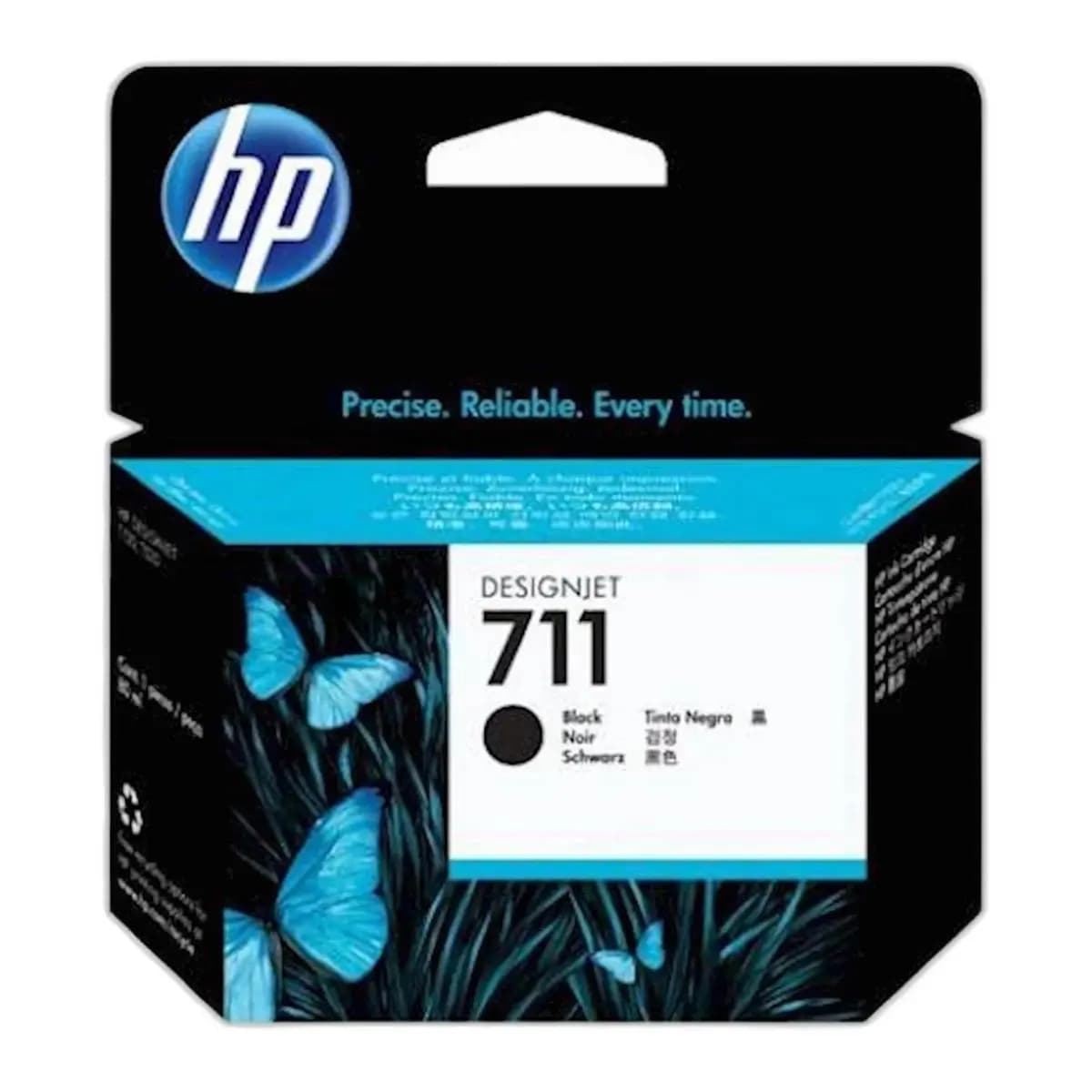 Tinta HP black 711