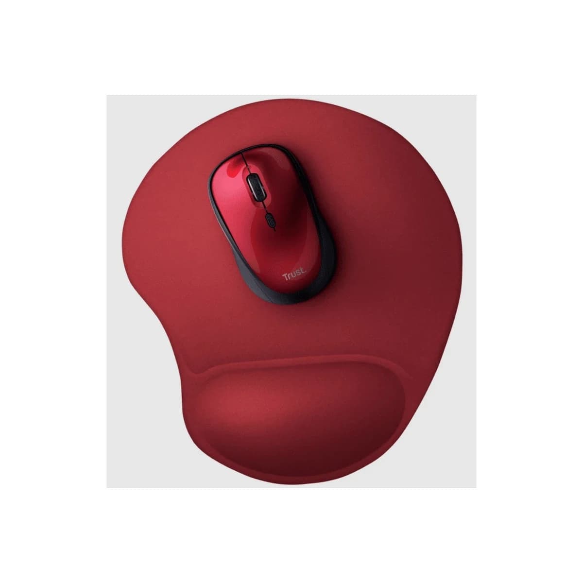Trust Big-Foot podloga za miš,ergonomska, crvena boja