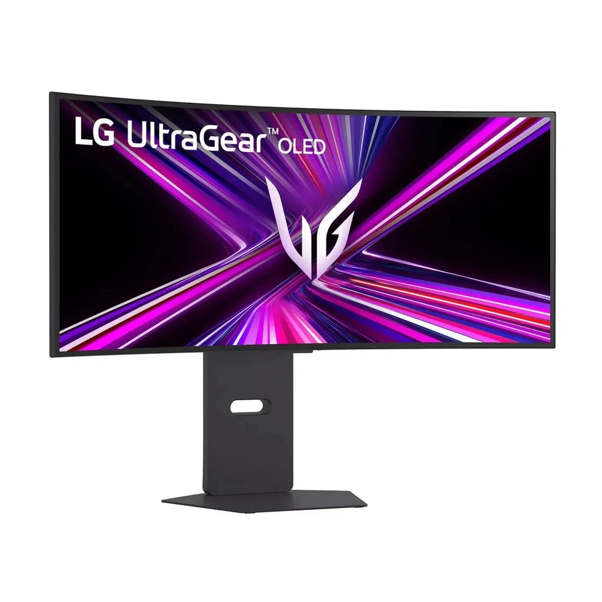 LG Monitor Gaming 34" WQHD, OLED, 240Hz, 0.03ms, Zakrivljeni 800R, 21:9, Zvucnici, USB, HAS, Pivot, Swivel
