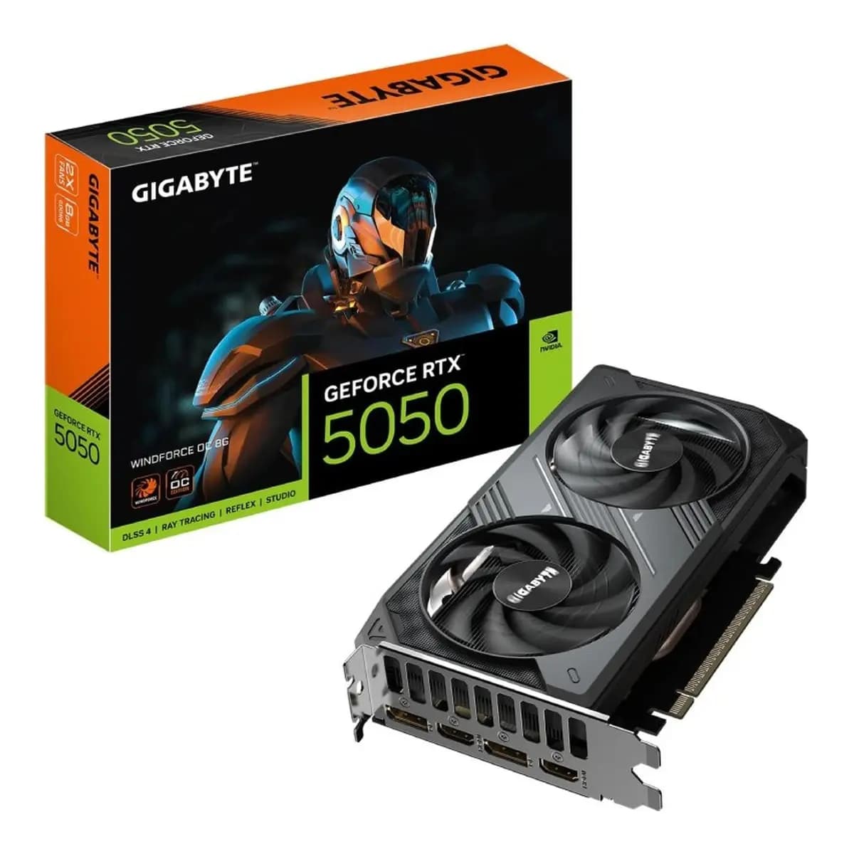 Gigabyte VGA 5050 Windforce OC 8GB GDDR6, 128-bit,2xDP, 2x HDMI