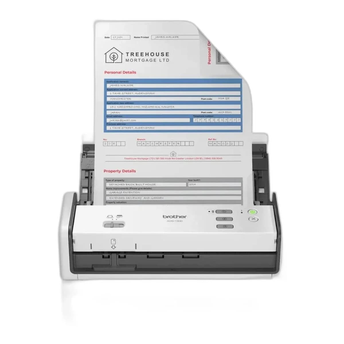 Skener BROTHER ADS-1300