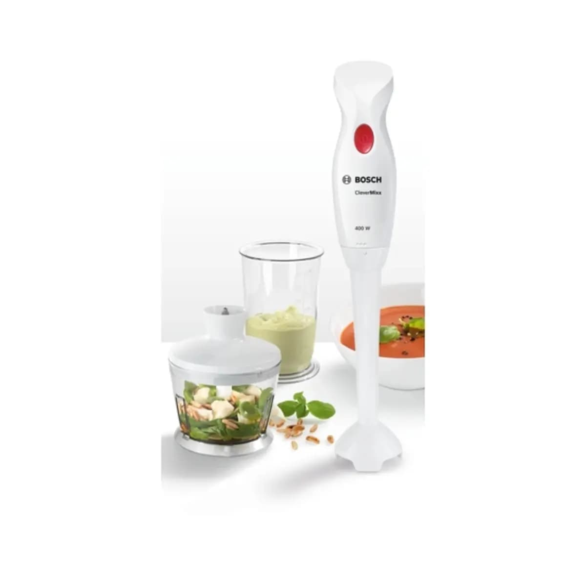 BOSCH štapni mixer 400 W, Mjerna posuda, Sjeckalica, Plastična noga, SL