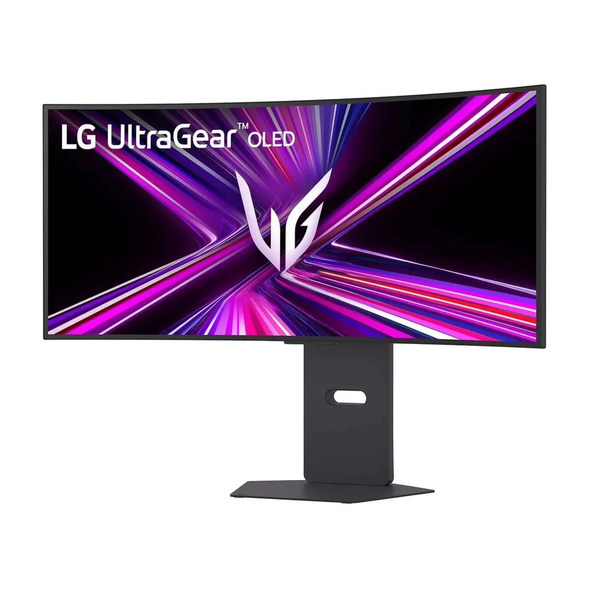 LG Monitor Gaming 34" WQHD, OLED, 240Hz, 0.03ms, Zakrivljeni 800R, 21:9, Zvucnici, USB, HAS, Pivot, Swivel