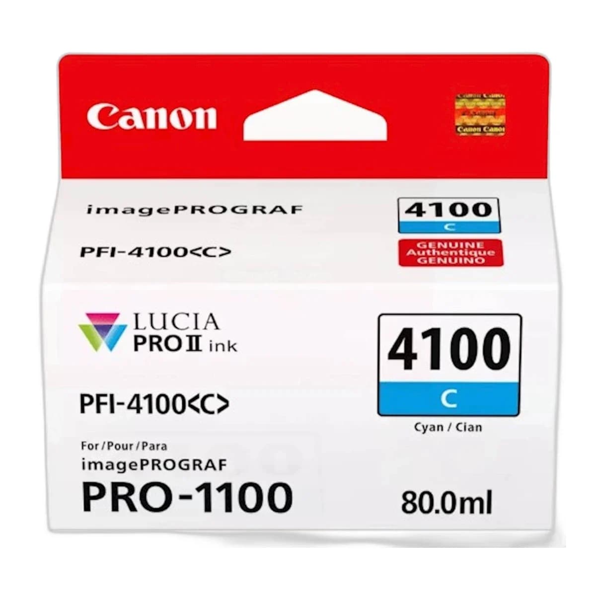 Tinta CANON PFI-4100 C