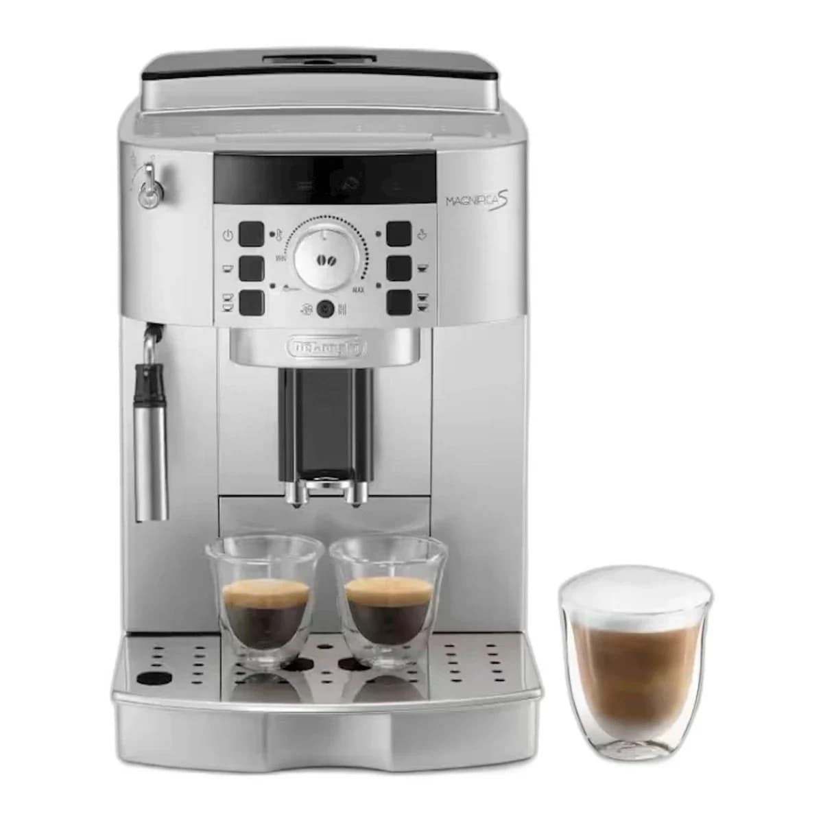 DELONGHI Automatski aparat za kafu Magnifica S ECAM22.110.SB, 15 bara, 1.8l, Integrisani mlin, Pjenjača za mlijeko