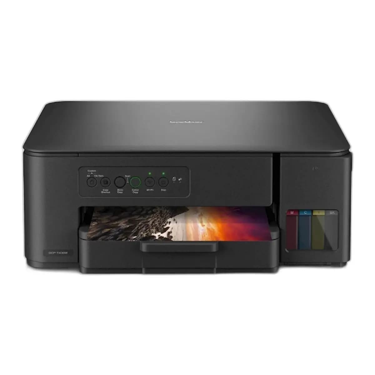 BROTHER InkJet Printer MFP DCP-T430W, Print/Scan/Copy, WiFi/USB, Refillable Ink