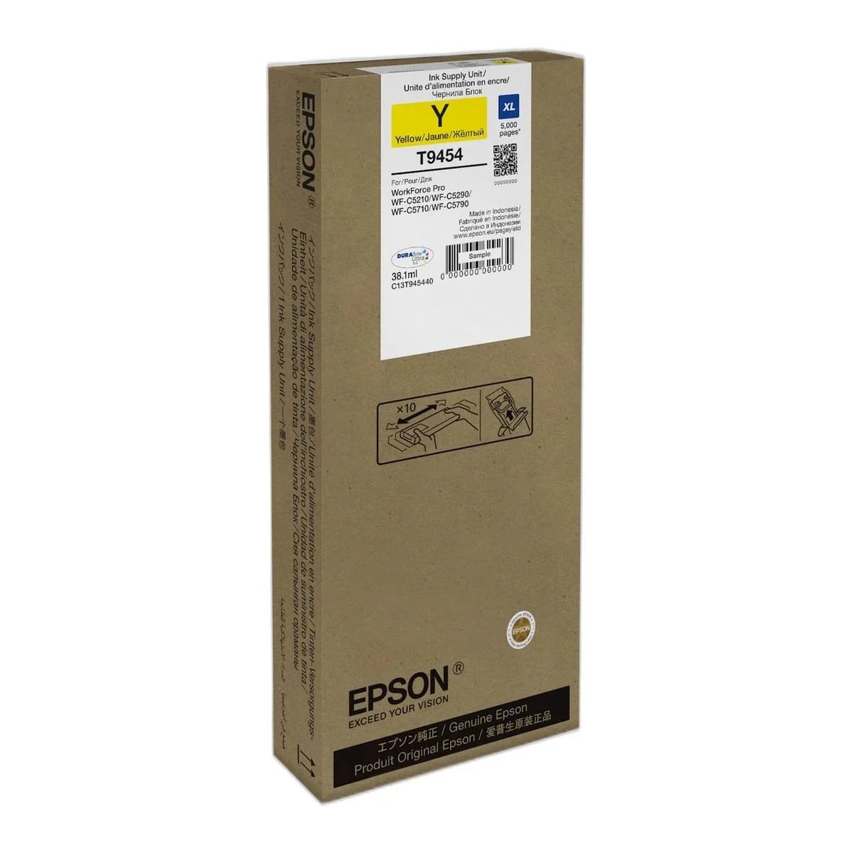 Tinta EPSON WF-C5790 XL Yellow 5k