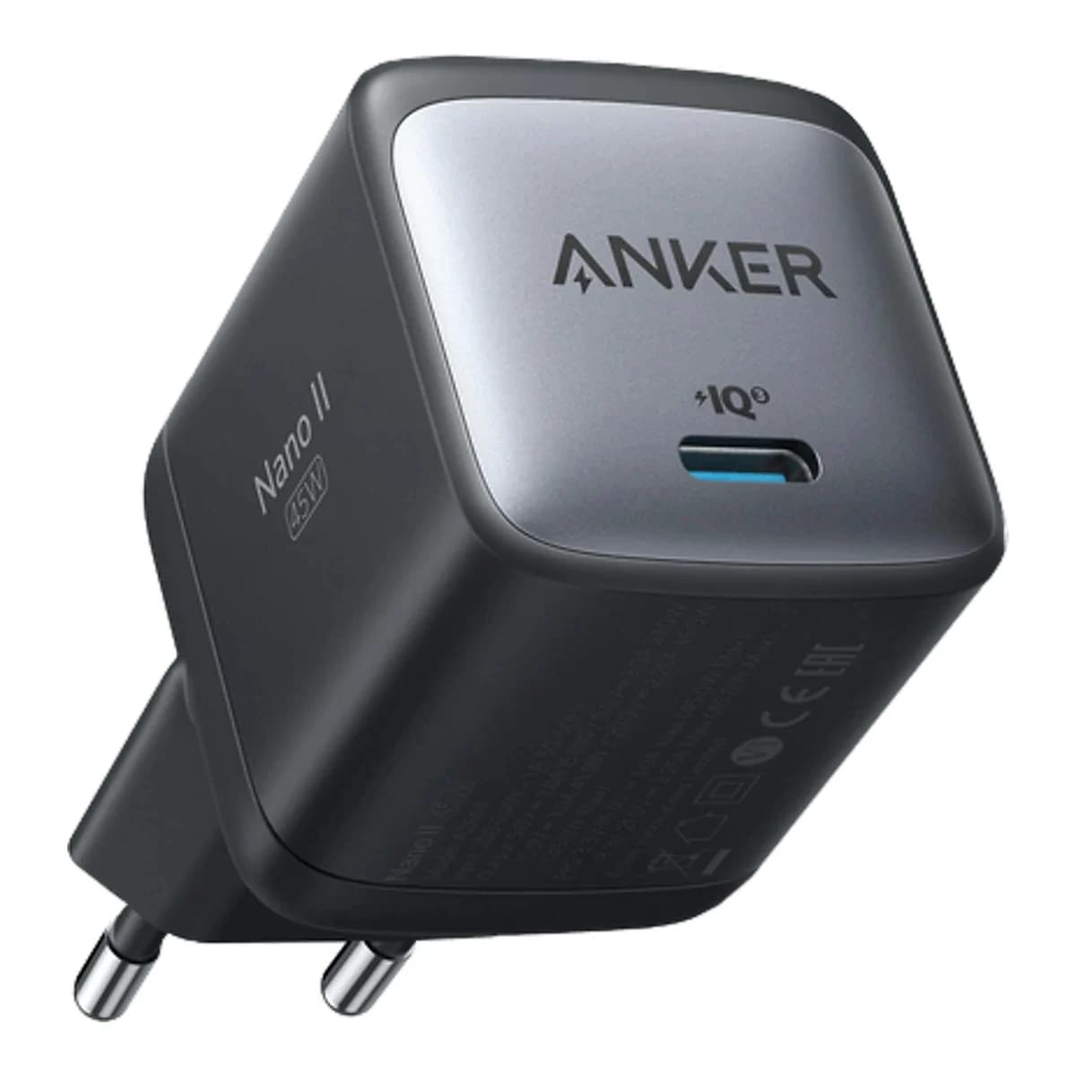 ANKER Power Adapter 45W Nano Charger, GaN Technology, PPS