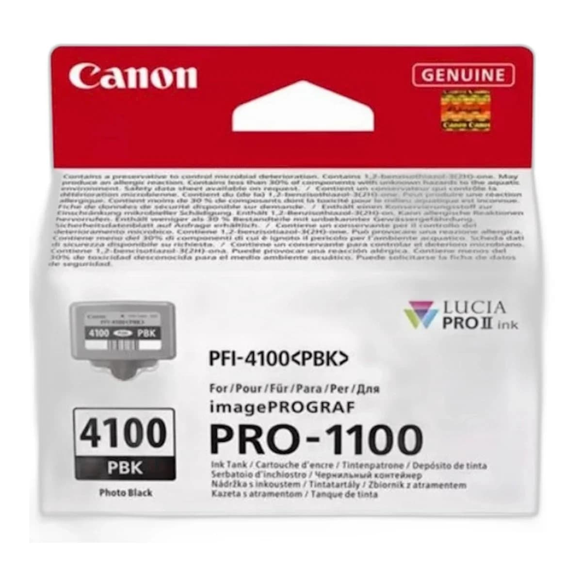 Tinta CANON PFI-4100 PBK