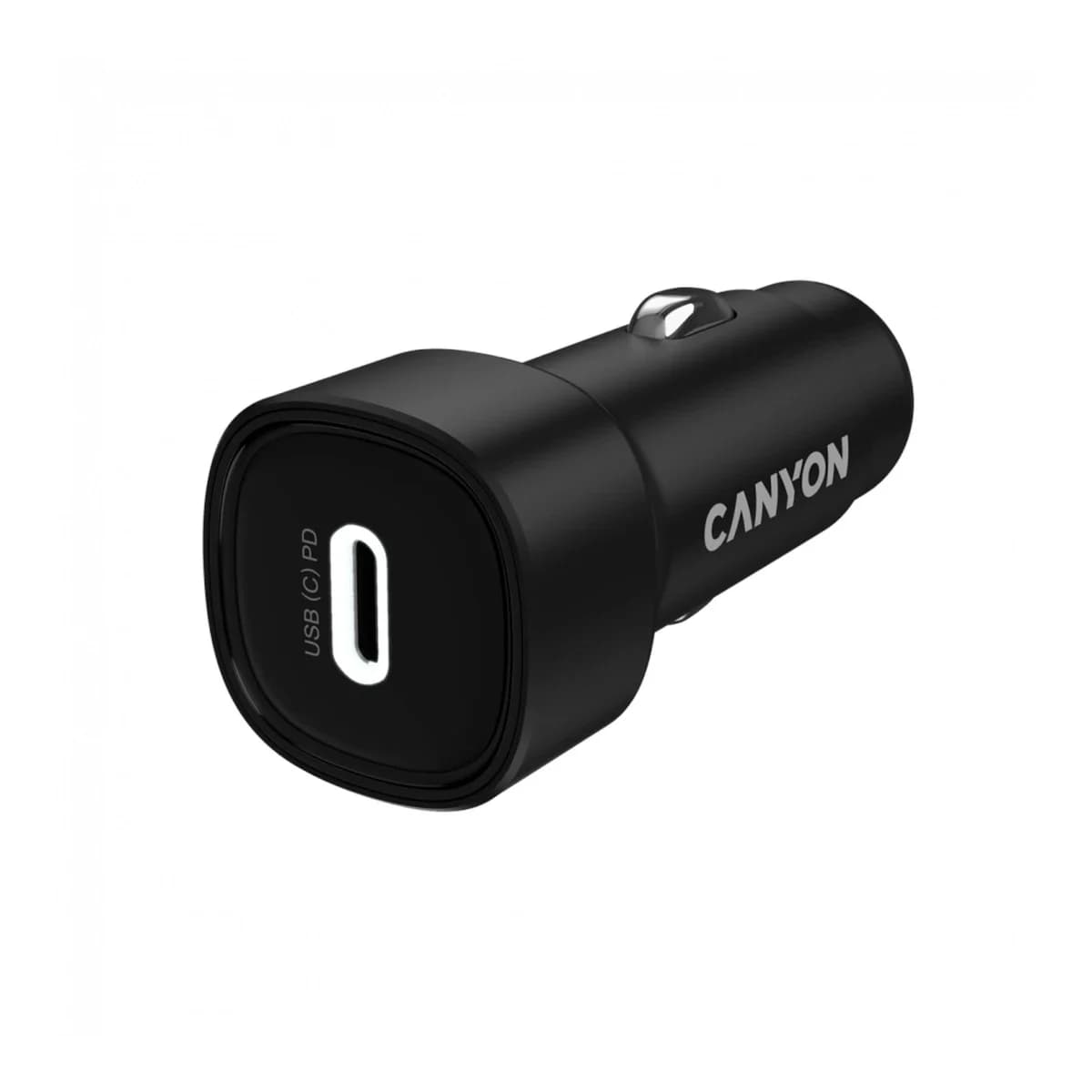 CANYON punjač za auto OnDrive 30 PD 30W USB-C Crni
