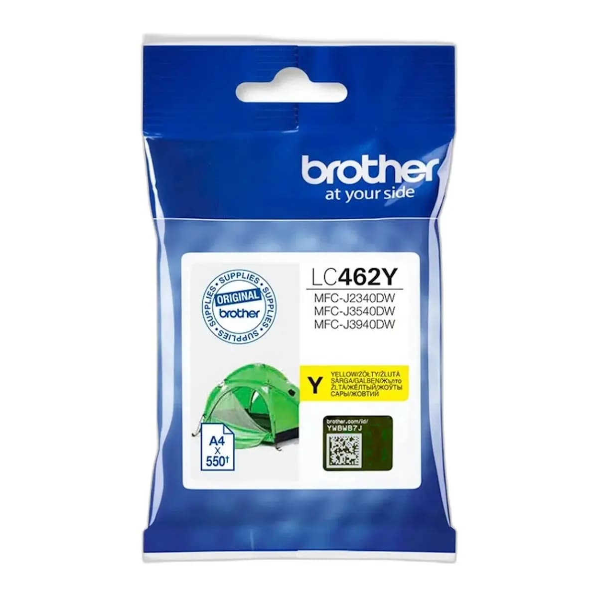 Tinta BROTHER LC462Y
