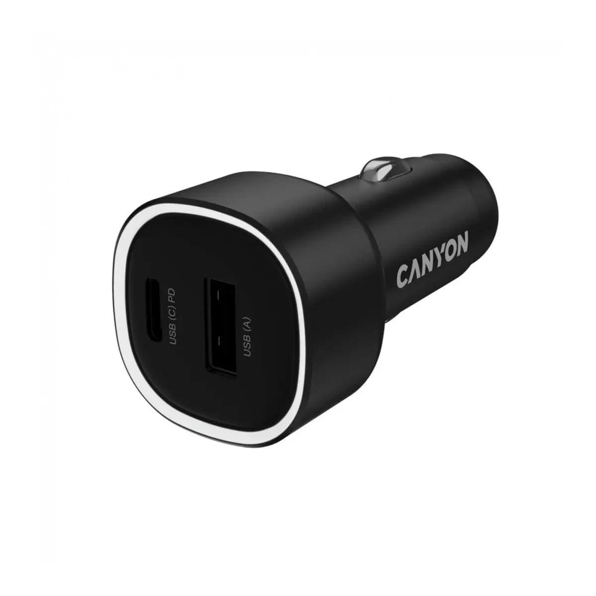 CANYON punjač OnDrive 85 PD 85W USB-A USB-C Crni