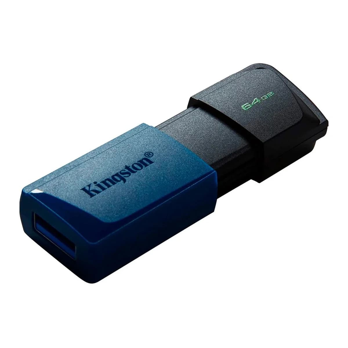 KINGSTON USB Stik DataTraveler Exodia M, 64GB, USB 3.2 Gen 1, Black/Blue, 60 mjeseci garancija