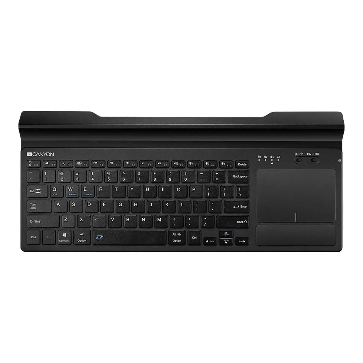 CANYON Tastatura Bezicna BK-7, Bluetooth, EN, Touch Panel