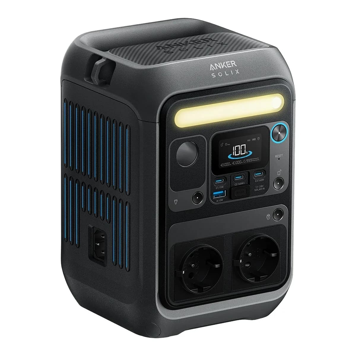 ANKER Prijenosna Električna Stanica SOLIX C300X, 288Wh, 300W, LiFePO4, 3x USB-C / 1x USB-A