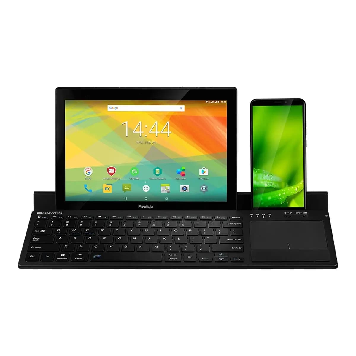 CANYON Tastatura Bezicna BK-7, Bluetooth, EN, Touch Panel