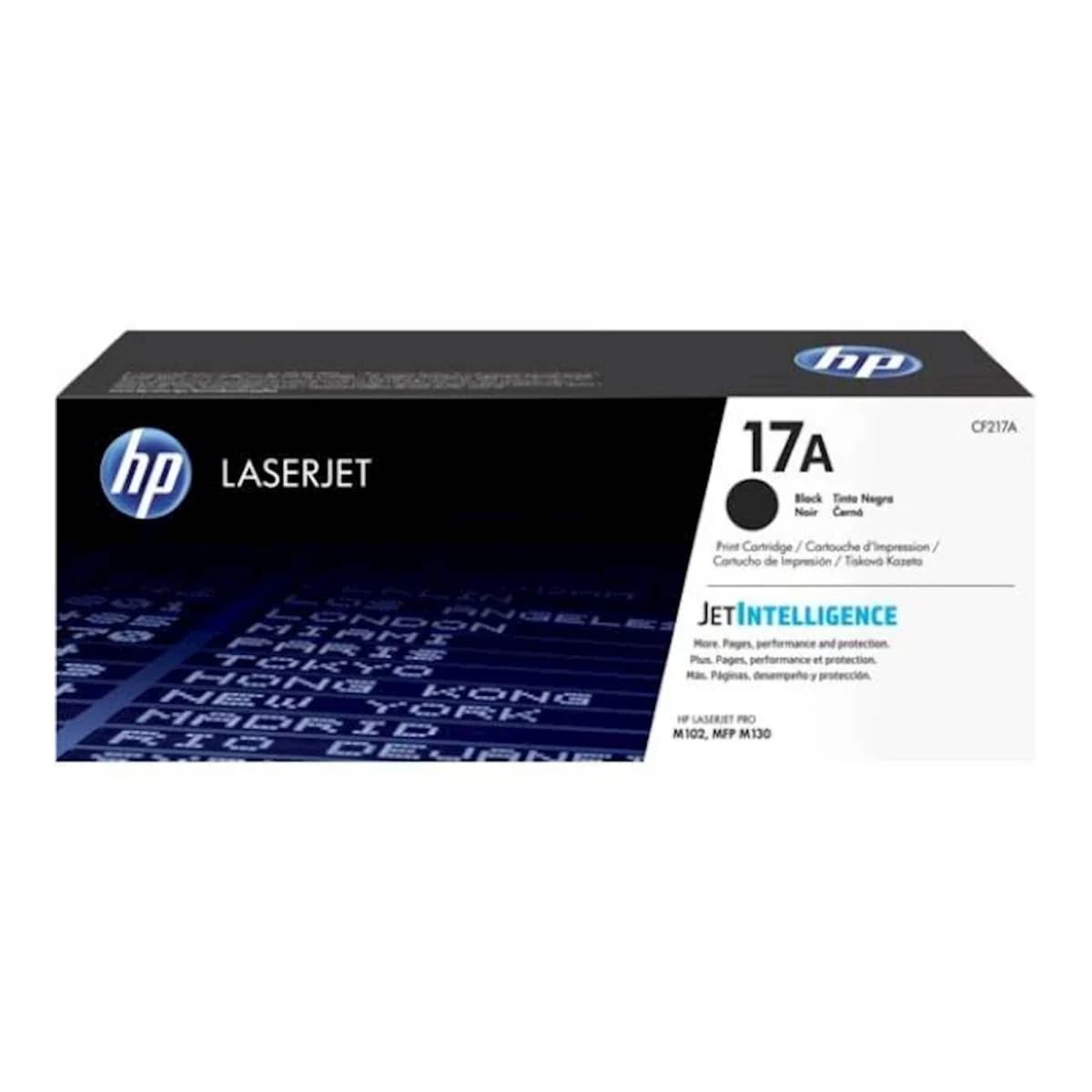 Toner HP black 17A