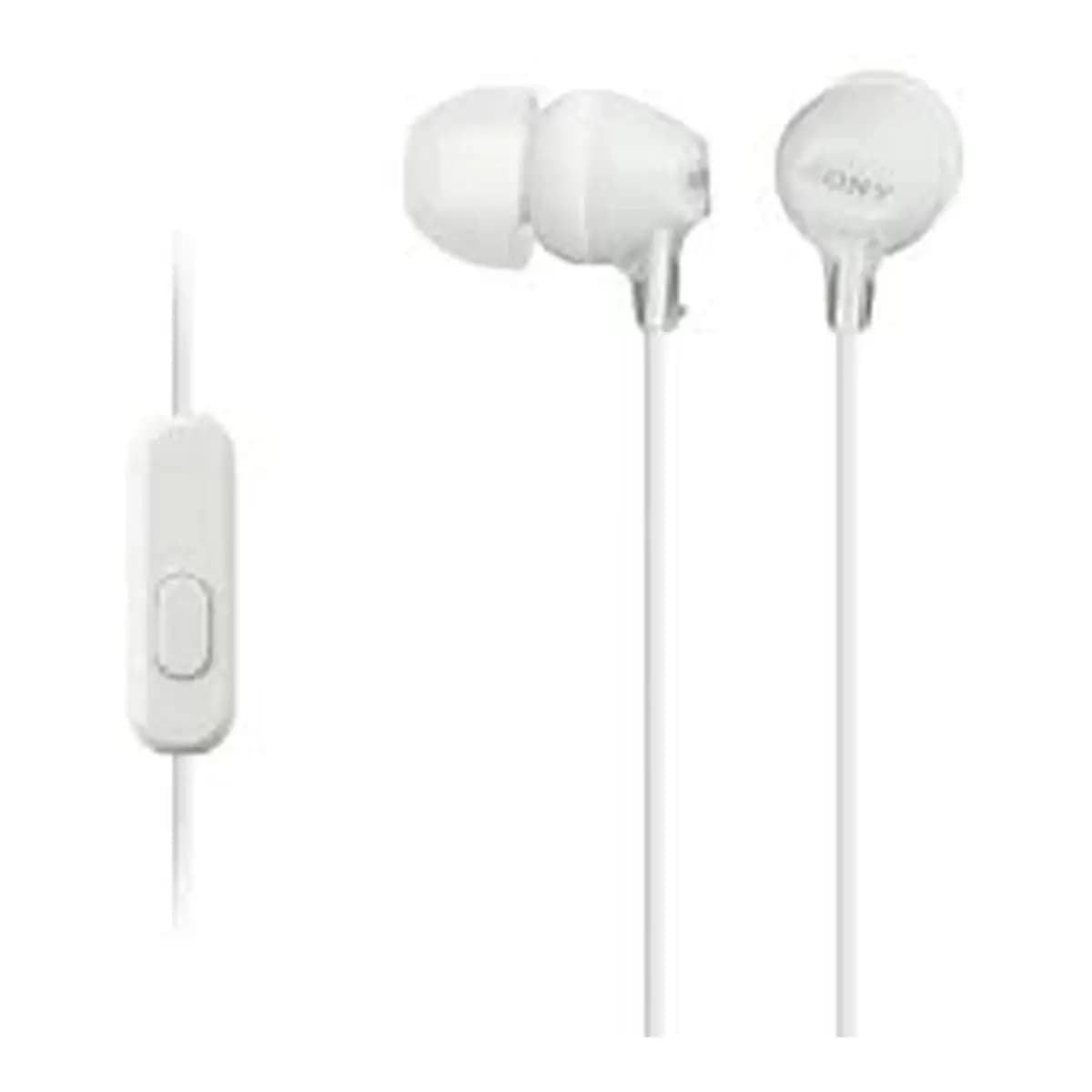 Sony slušalice EX-15 bijelein-ear, mikrofon