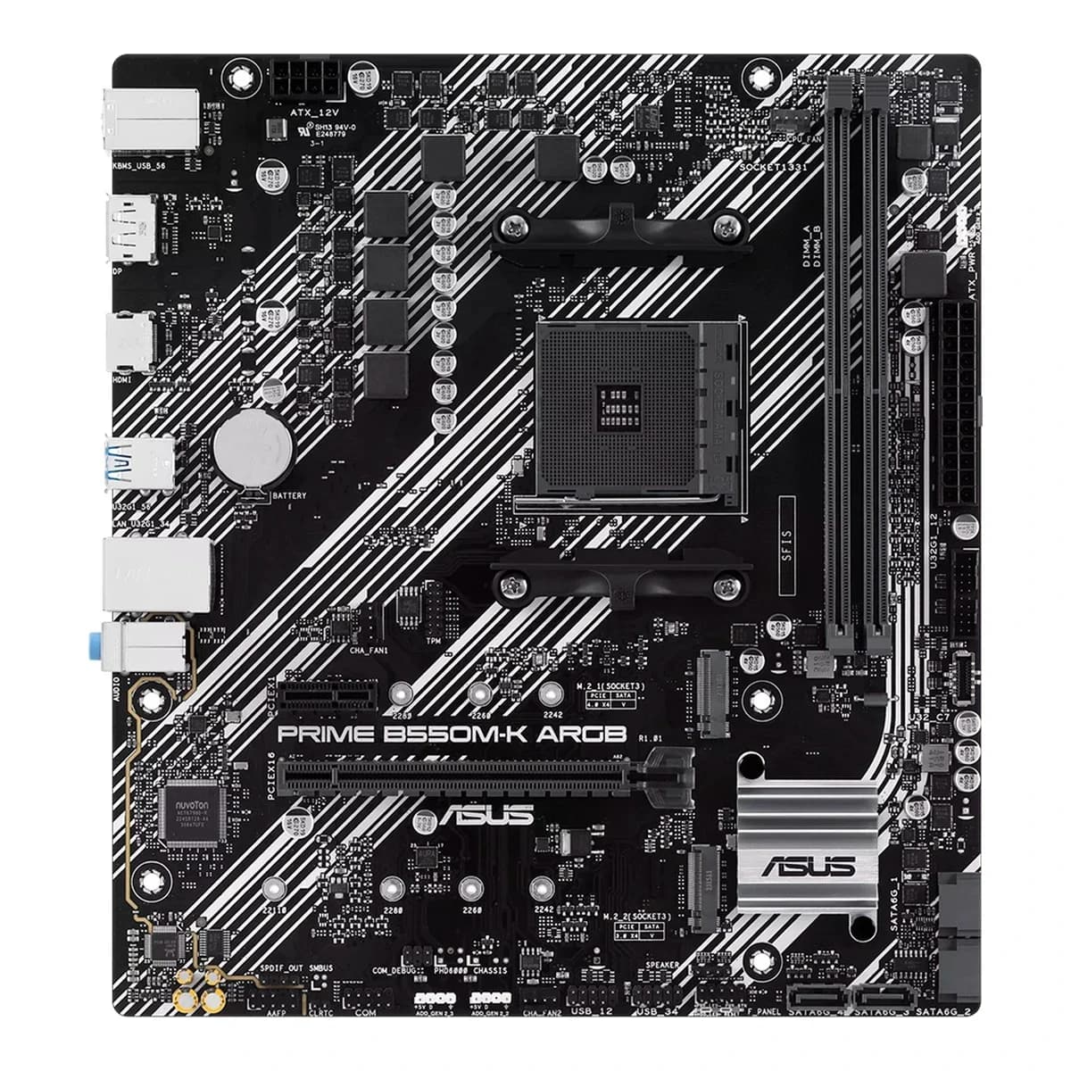 ASUS PRIME B550M-K ARGB AM4 B550 mATX Matična Ploča