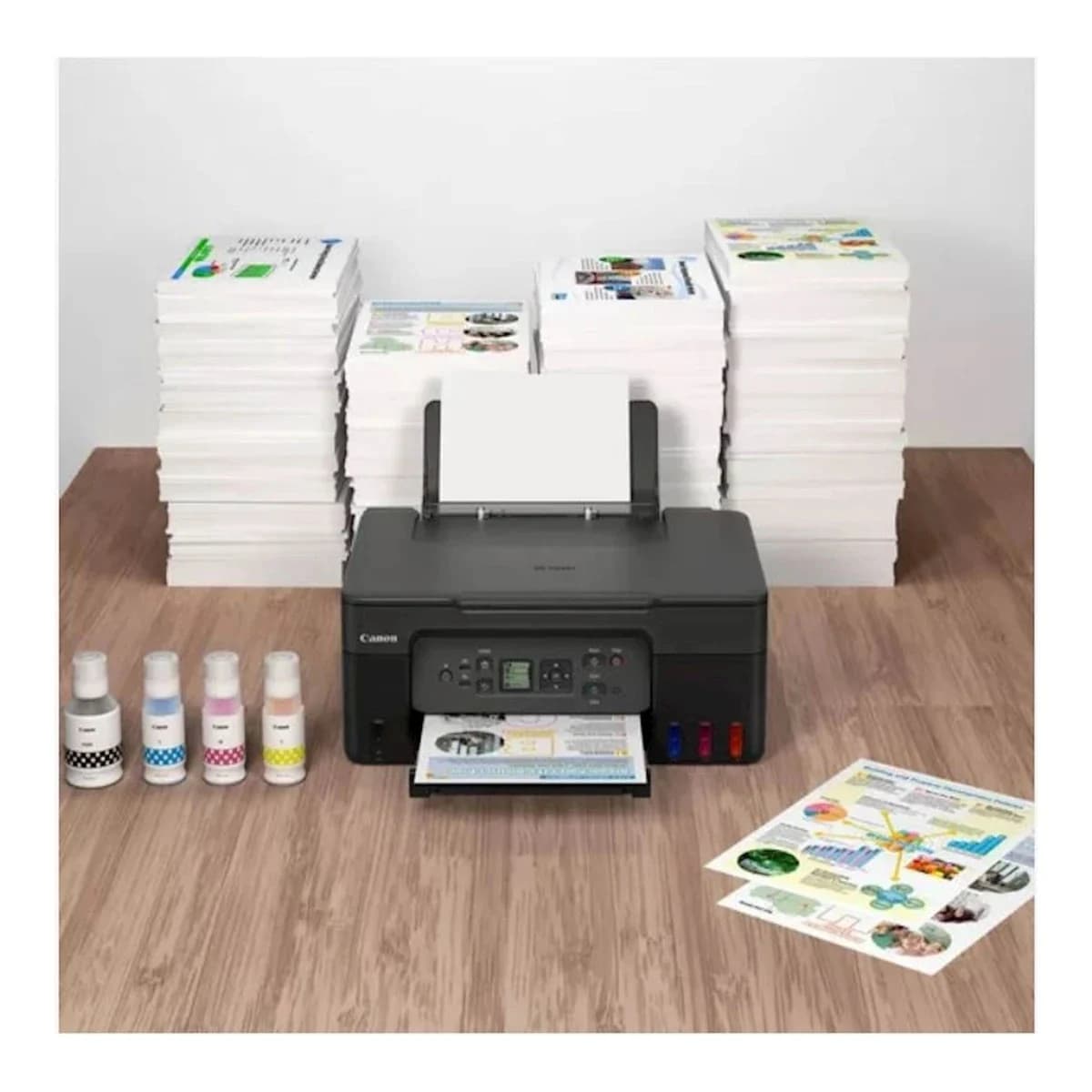 CANON InkJet Printer MFP PIXMA G3470 Black, Print/Scan/Copy, WiFi/USB, MegaTank, 11ppm