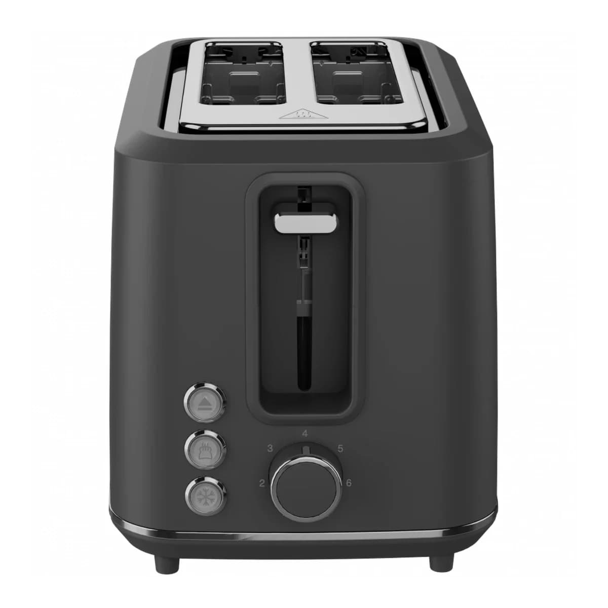 AENO Toster Electric Toaster Grey, 1080W, 2 utora, 7 nivoa pečenja, Funkcije odmrzavanja i podgrijavanja