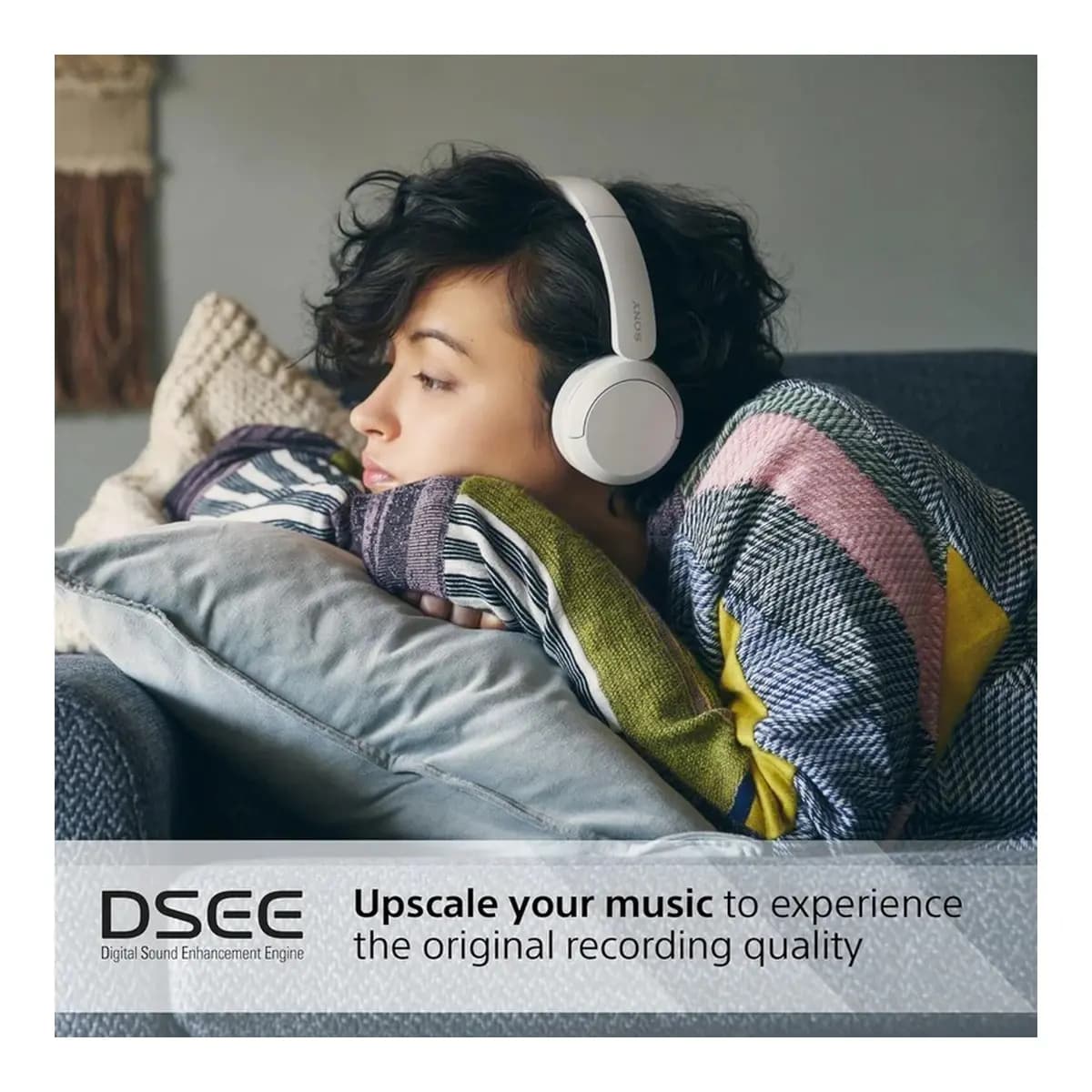 Sony Slušalice CH520 White Wireless