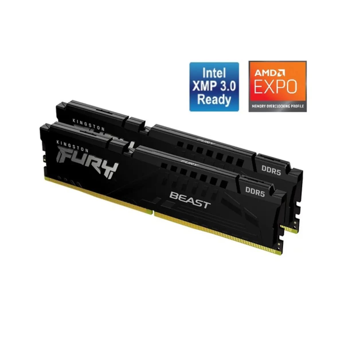 KINGSTON RAM Desktop 32GB (2x16GB) DDR5 5600MHz, CL36, FURY Beast EXPO