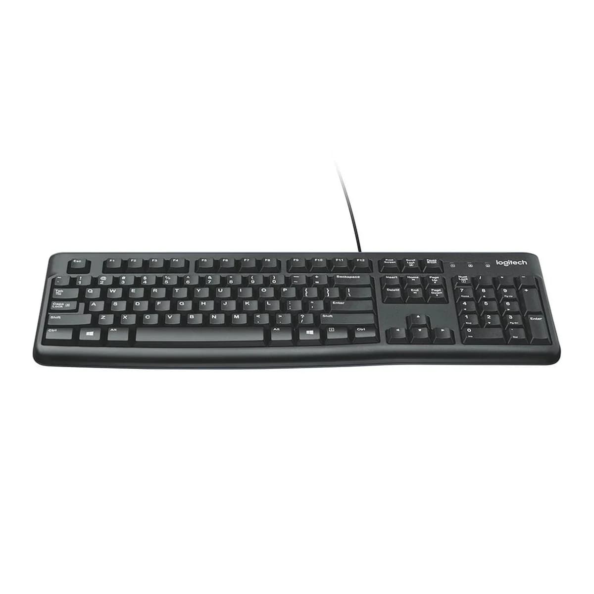 LOGITECH Tastatura Membranska K120, USB, Full, SLO Layout