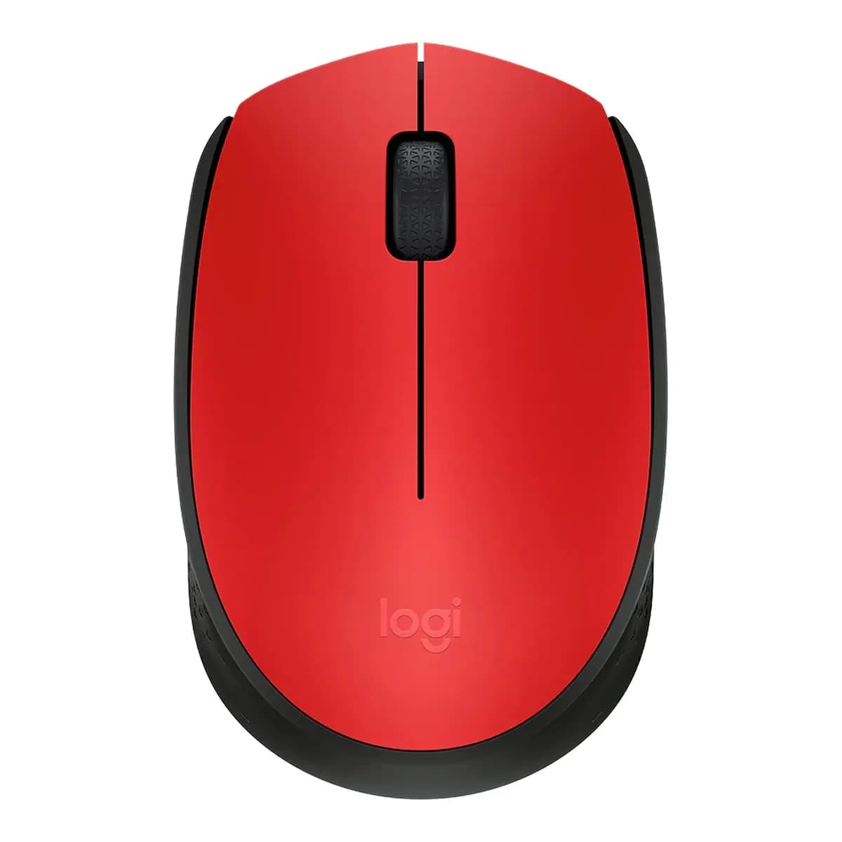 Logitech M171 bežični miš Crveni 2.4GHz domet 10m