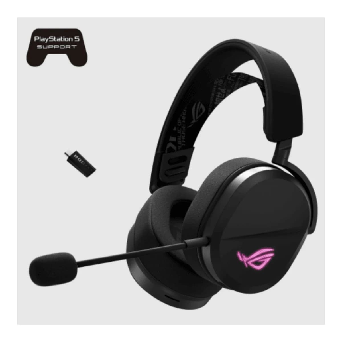 Asus ROG Pelta wireless gamingslušalice 2.4 GHz BT 60h