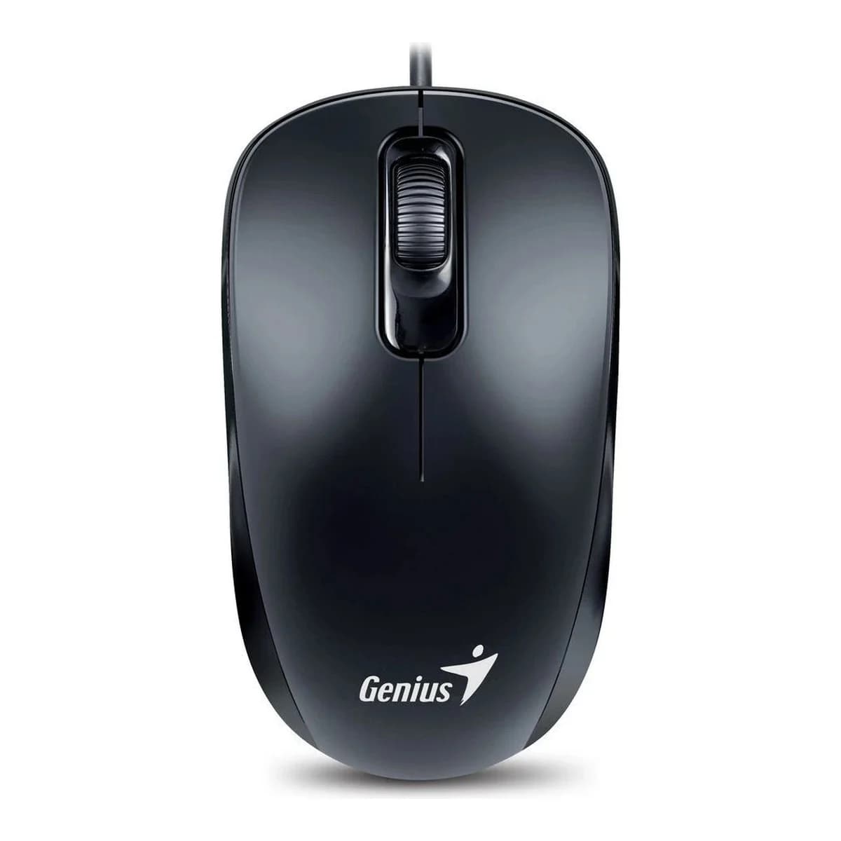Genius miš DX-110 USB crni 1.000 DPI, USB veza,3 tipke, 1.5 m kabal