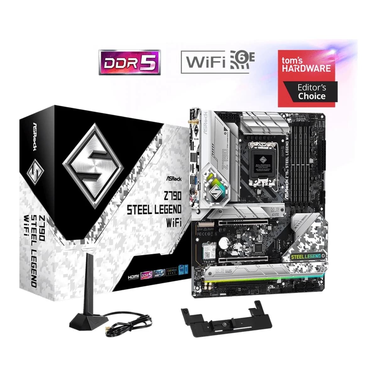 ASRock Z790 Steel Legend WiFi Intel Z790 LGA1700 ATX