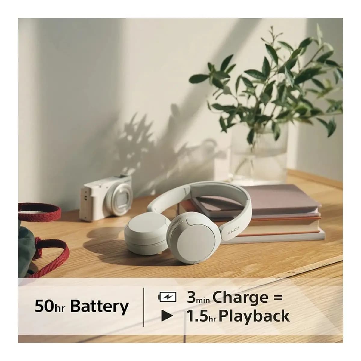 Sony Slušalice CH520 White Wireless