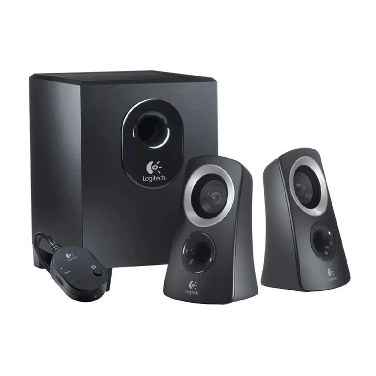 LOGITECH Audio System 2.1 Z313 Kompaktan i Snažan Audio Sistem za Kućnu i Uredsku Upotrebu