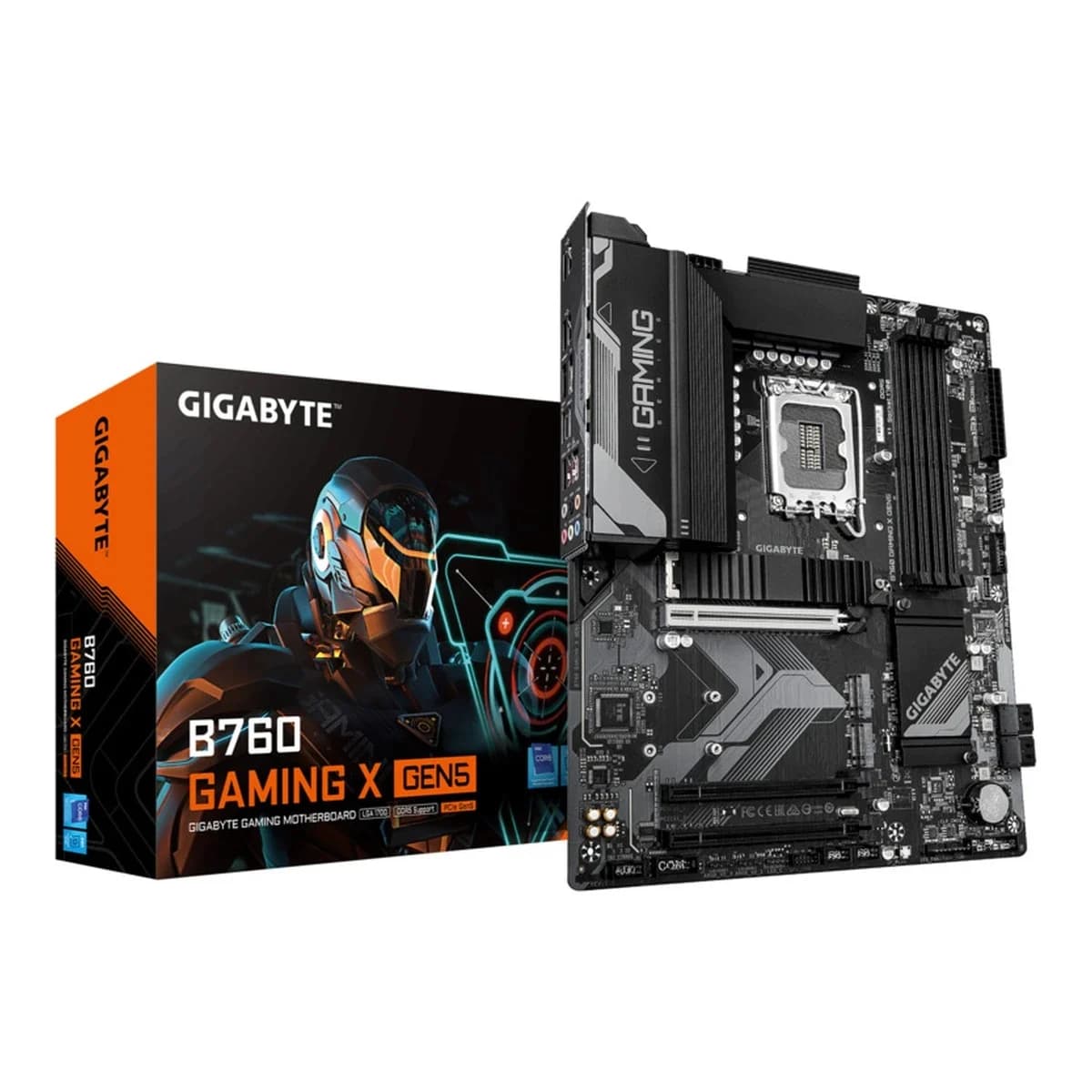Gigabyte MB B760 Gaming X GEN5LGA1700; 4xDDR5; 3xM.2; 4xSATA 8xUSB; DP; HDMI; ATX;