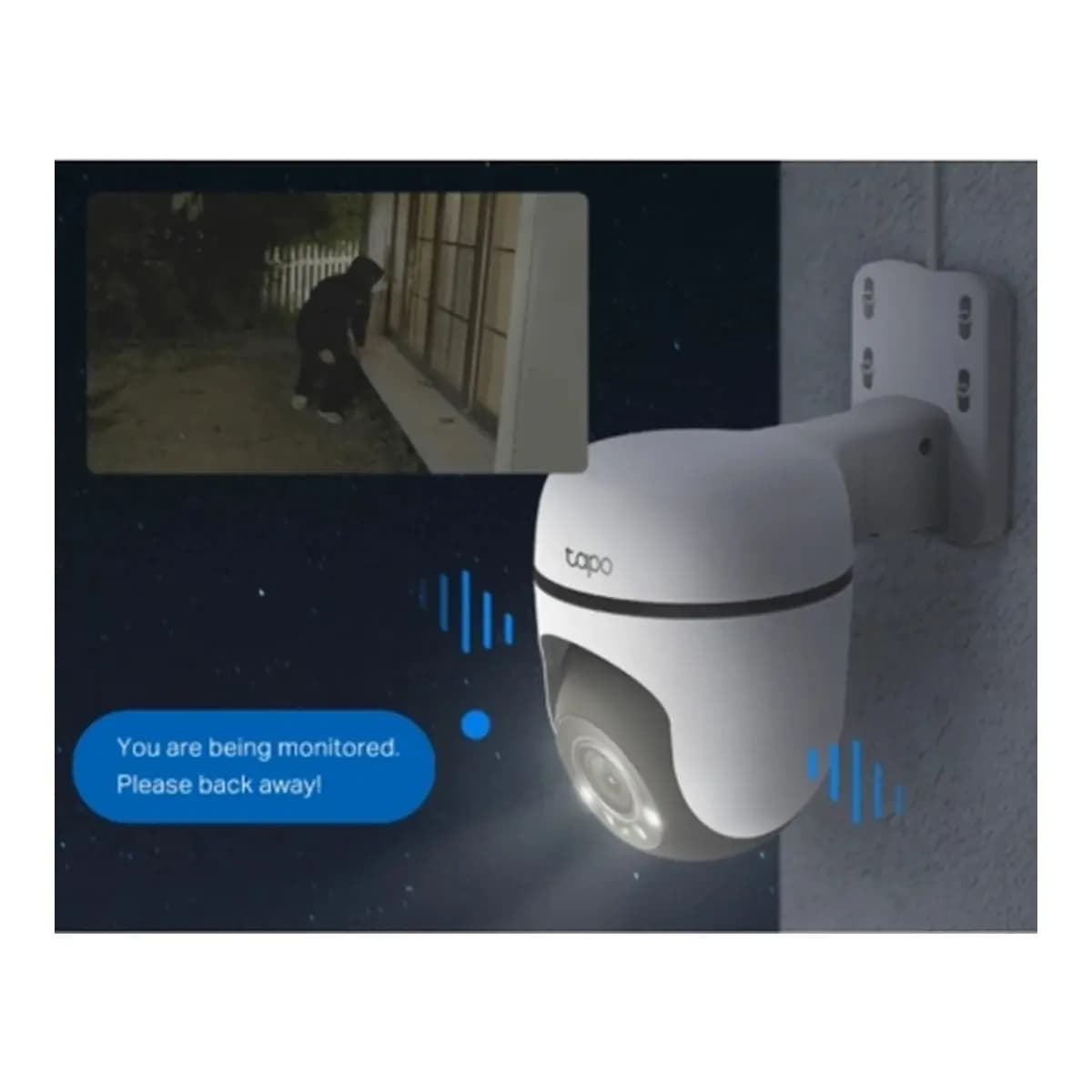 TP-LINK IP Kamera 2K Pan/Tilt Tapo C510W, WiFi, Color Night Vision, Person Detection, IP65
