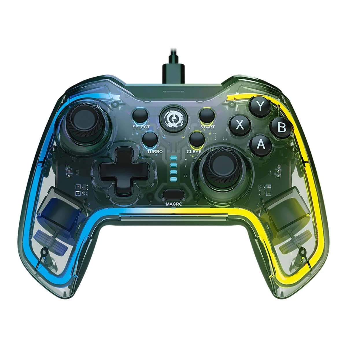 CANYON Džojstik GP-02 Wired gamepad for Windows/PS3/Android media box/android tv set/Nintendo Switch 2M cable 152*110*55mm 215g