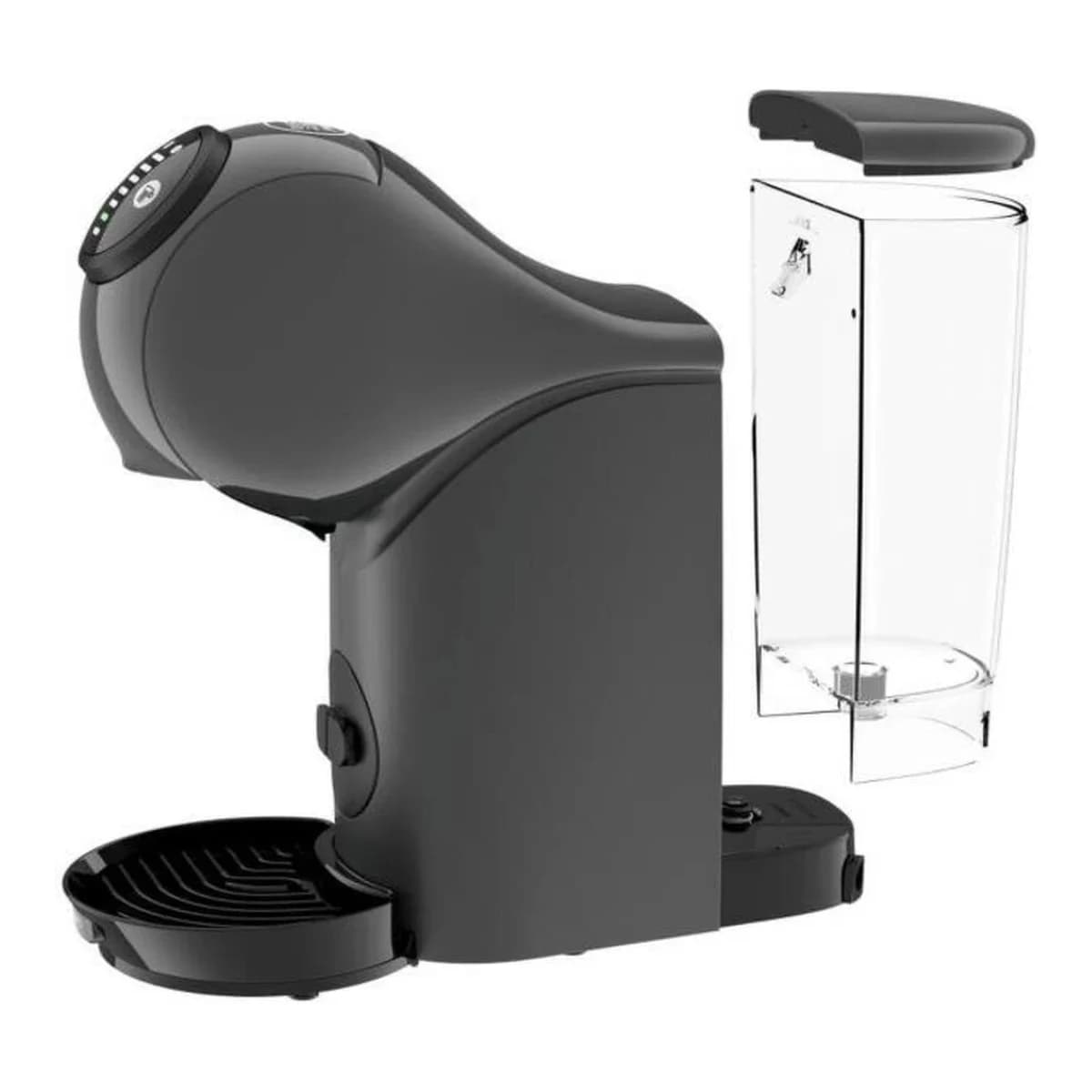 KRUPS Aparat za kafu Genio S KP243B10, 15 bara, Ultra-kompaktan, NESCAFÉ Dolce Gusto kompatibilan, Anthracite