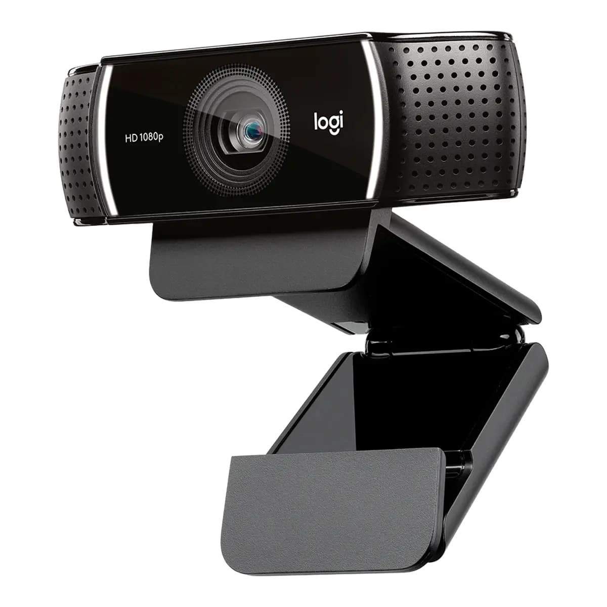 Logitech C922 Pro Stream Webcam - Tripod - Crna - USB - Full HD 1080p, Automatsko fokusiranje, Dvosmjerni stereo zvuk