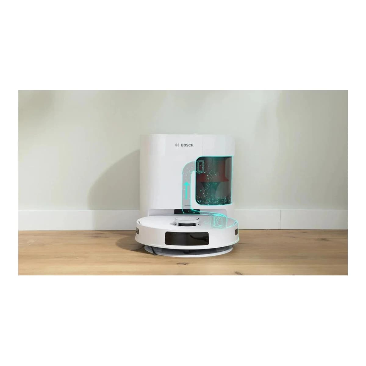 BOSCH Robotski UsisivačSpotless Advenced +, 11.000 Pa 360 LiDAR navigacija...