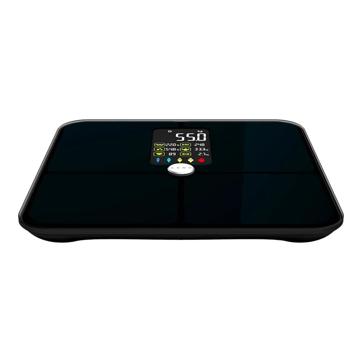 AENO Pametna vaga BS2S, Bluetooth, Mjerenje otkucaja srca, VA ekran, Analiza BMI, do 180kg