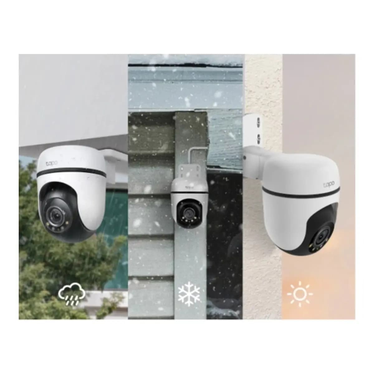 TP-LINK IP Kamera 2K Pan/Tilt Tapo C510W, WiFi, Color Night Vision, Person Detection, IP65