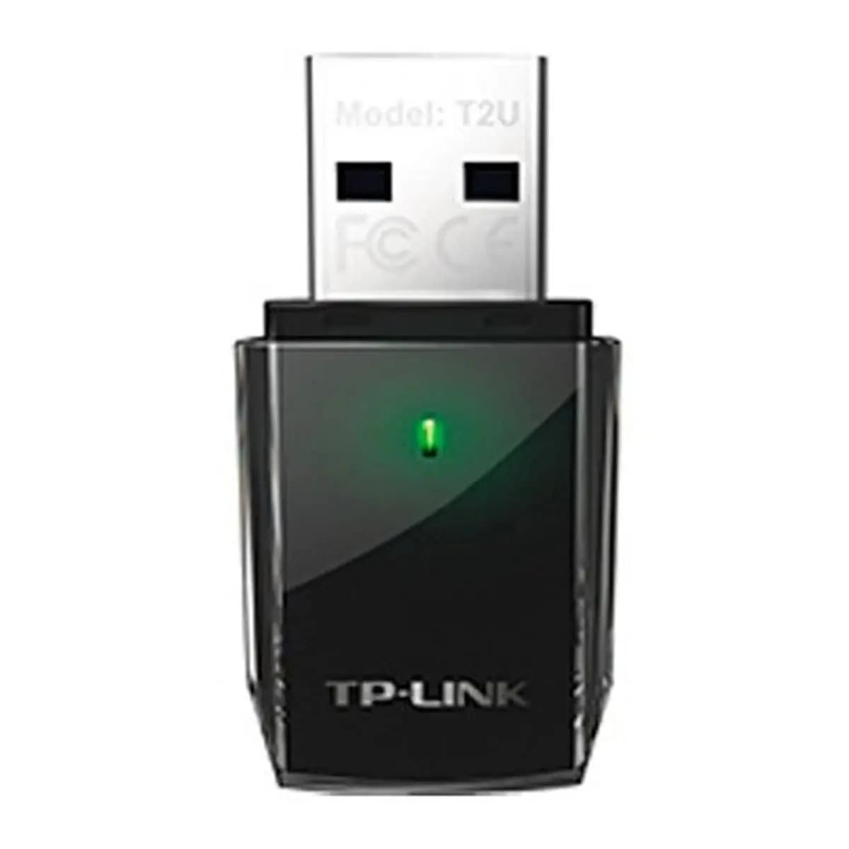 NIC TP-Link AC600 Wi-Fi USB Adapter 1T1R433Mbps at 5GHz + 150Mbps at 2.4GHz 802.11ac/a/b/g/n USB