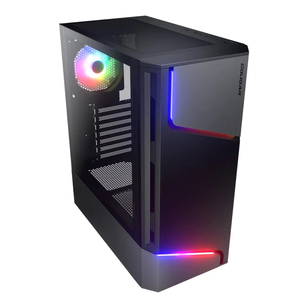 COUGAR | MX360 RGB | PC Case | Mid Tower / Metal Front Panel with