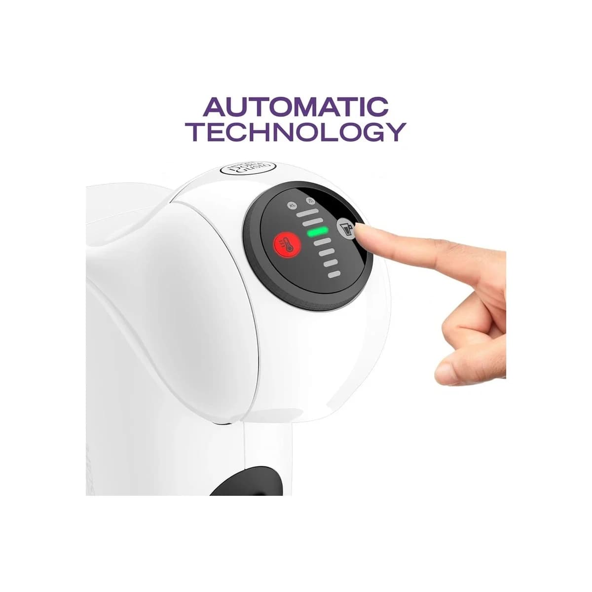 KRUPS Aparat za kafu Dolce Gusto Genio S Basic KP243110, 15 bara, 0.8 l, 1000 W, Bijeli