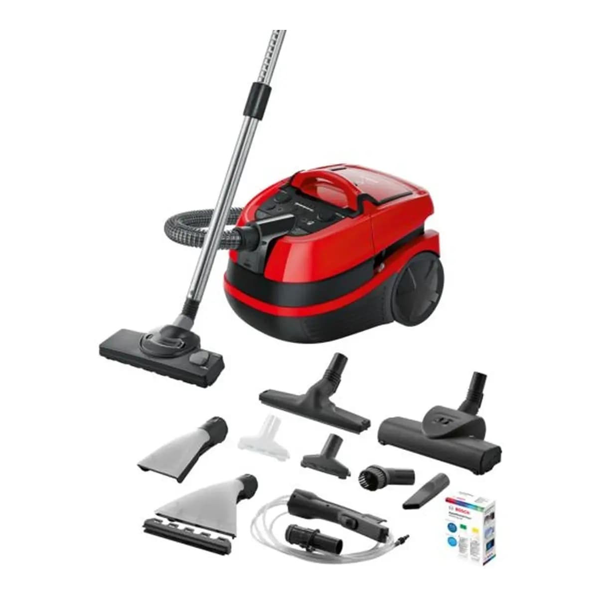 BOSCH Wet & Dry Usisivač Serie 4|, CRVENI, ProAnimal 2100W