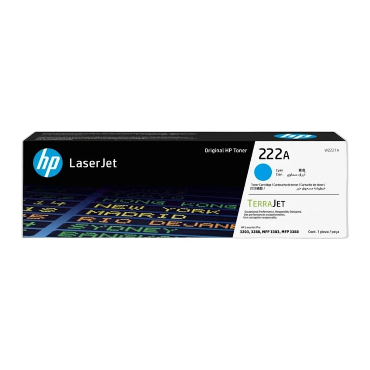 TONER HP 222A B-C