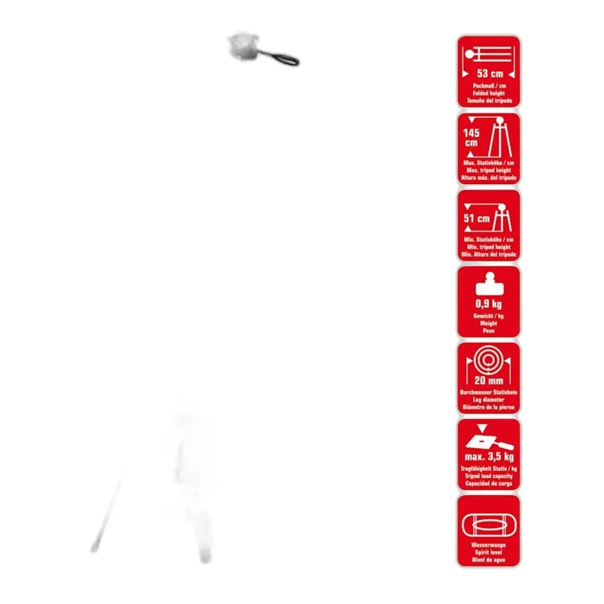 Stativ BRAUN LightWeight 145S