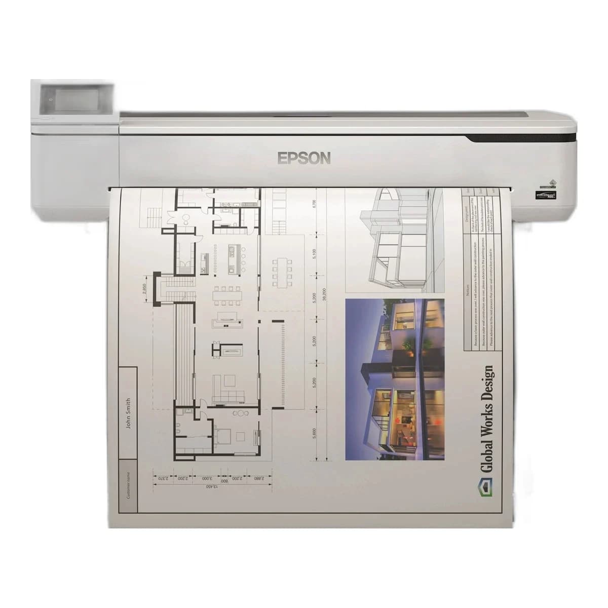 EPSON InkJet Ploter SureColor SC-T5100, 36", USB/WiFi/Ethernet, UltraChrome XD2, Postolje uklj.