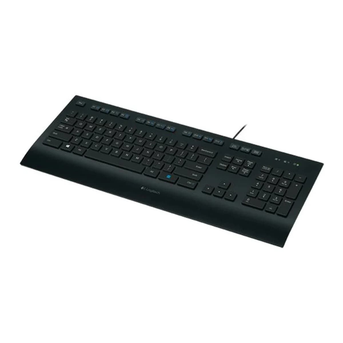LOGITECH Tastatura Membranska K280E Corded, USB, US International, Otporna na prskanje, Naslon za dlanove, Tihe tipke